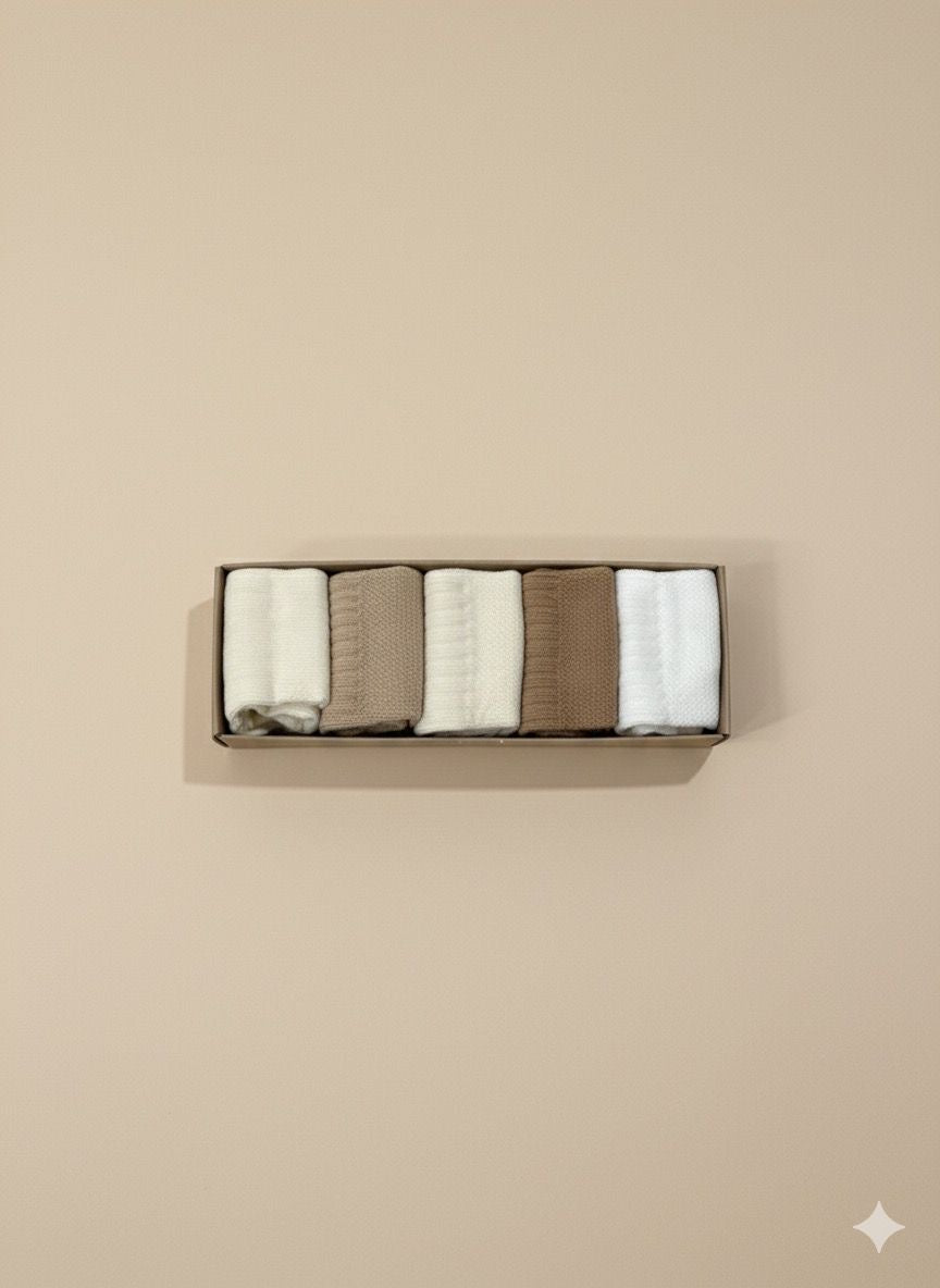 Čarapice od organskog pamuka 5 pari