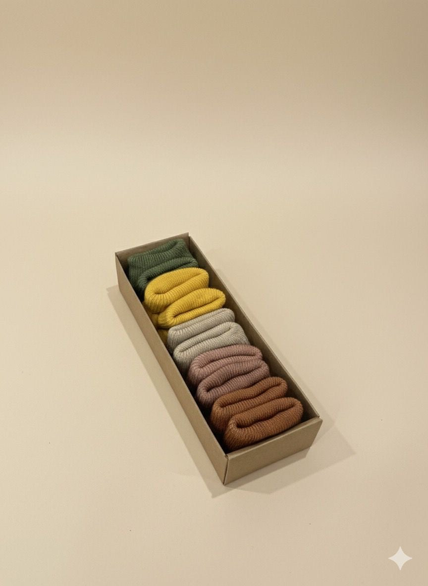 Čarapice od organskog pamuka 6 pari