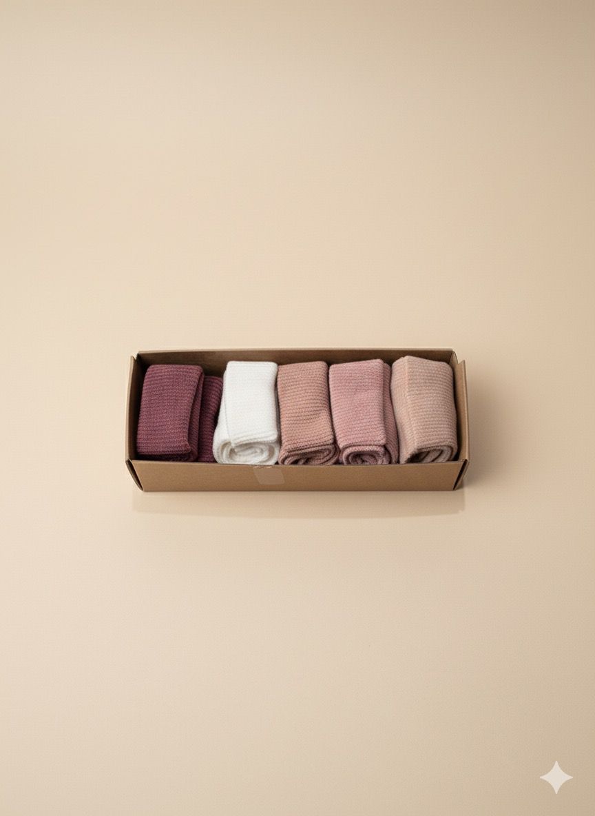 Čarapice od organskog pamuka 5 pari