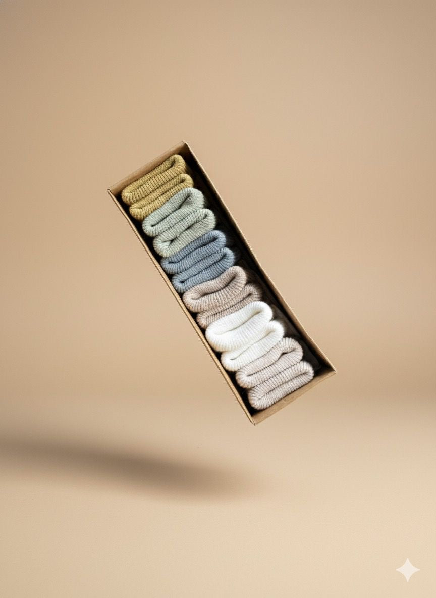 Čarapice od organskog pamuka 6 pari