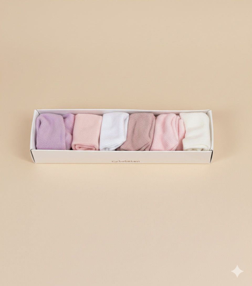 Čarapice od organskog pamuka 6 pari