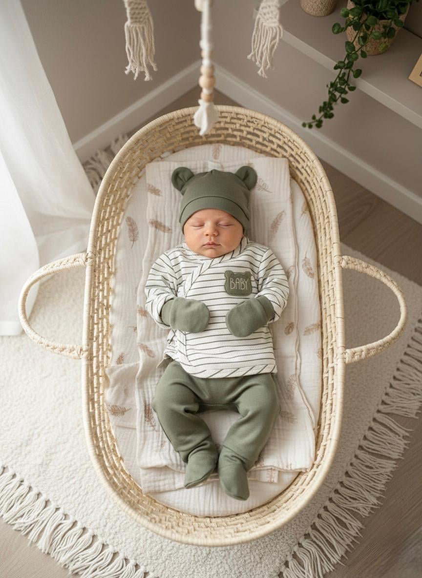 Set za novorođenče pet delova