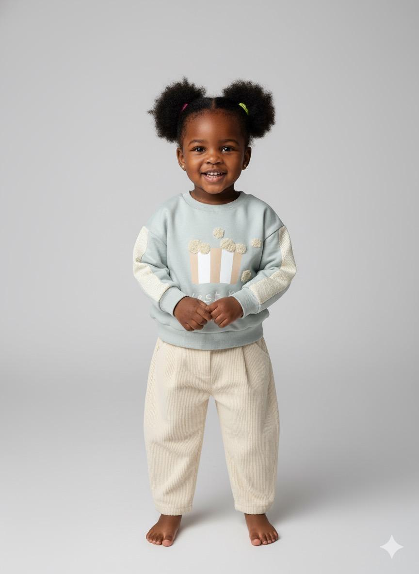 Komplet sa pantalonama i oversize duksom