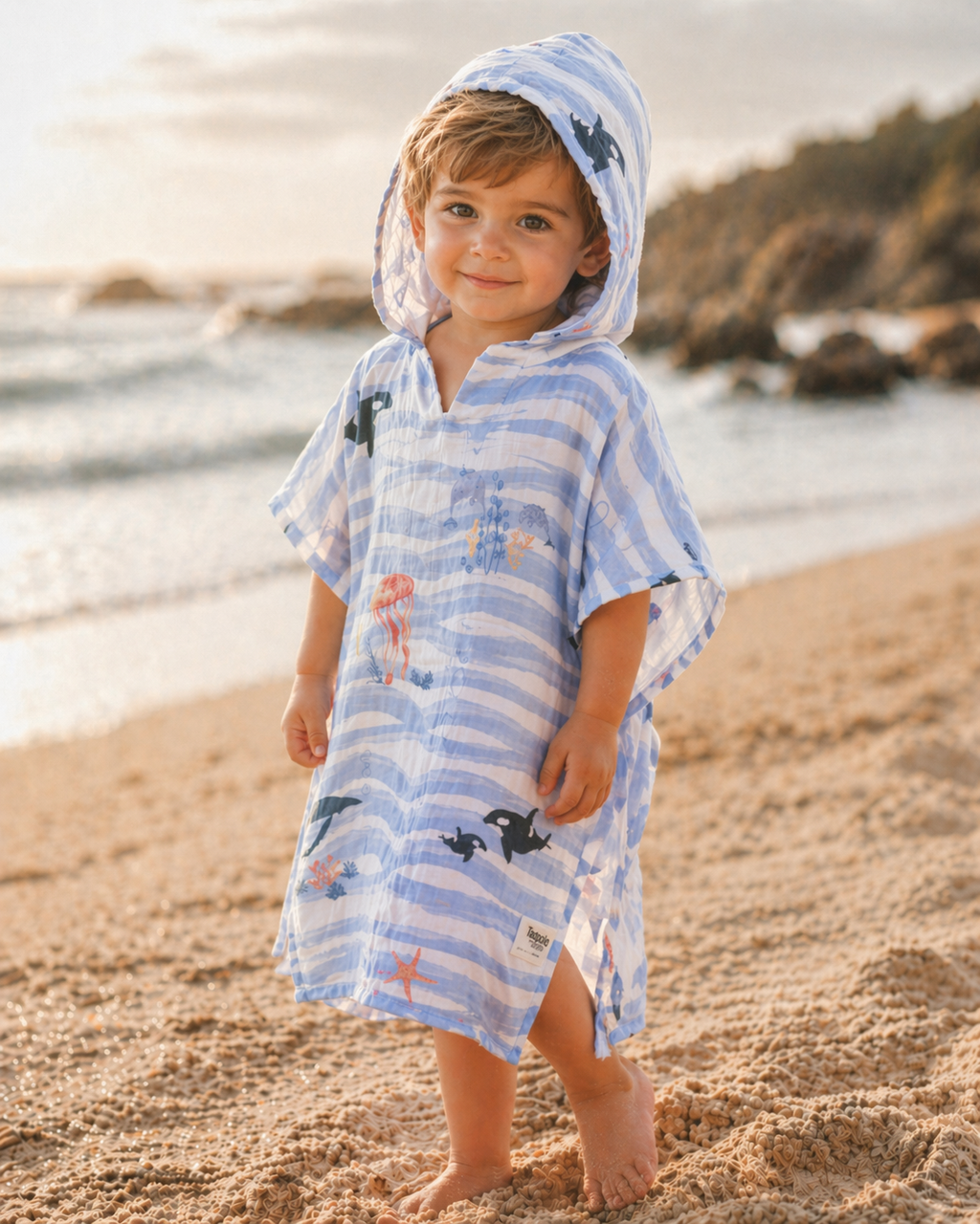 Pončo za plažu  od muslina