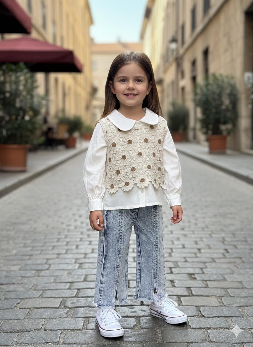 Elegantni kompletic iz tri dela