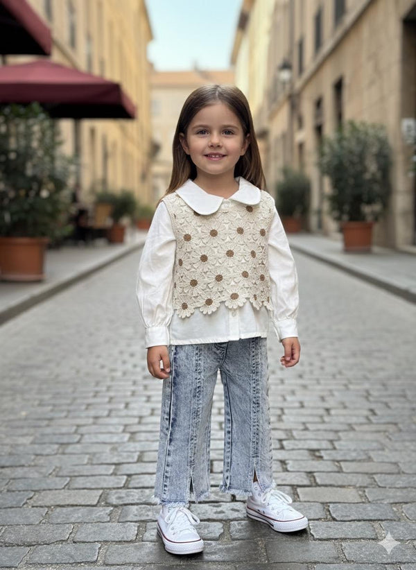 Elegantni kompletic iz tri dela