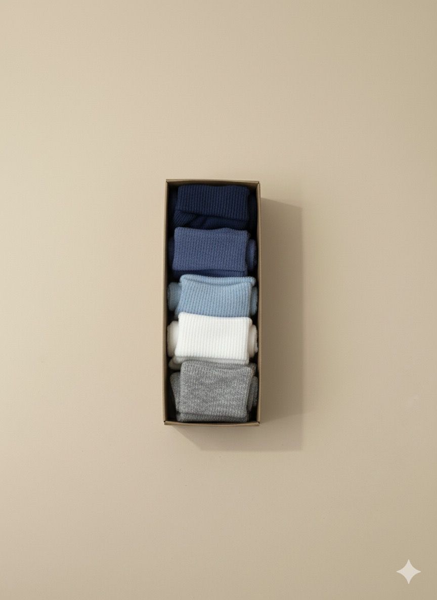 Čarapice od organskog pamuka 5pari