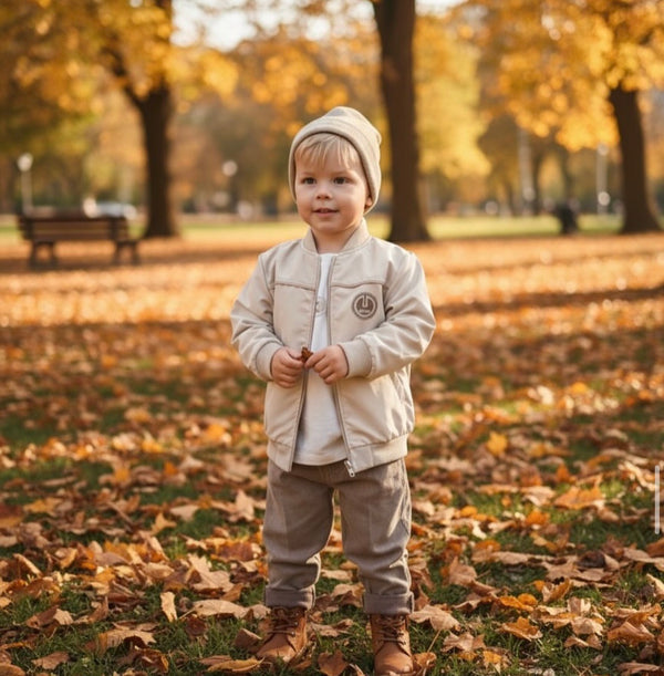 Kompletic iz 3 dela jakna sa dva lica