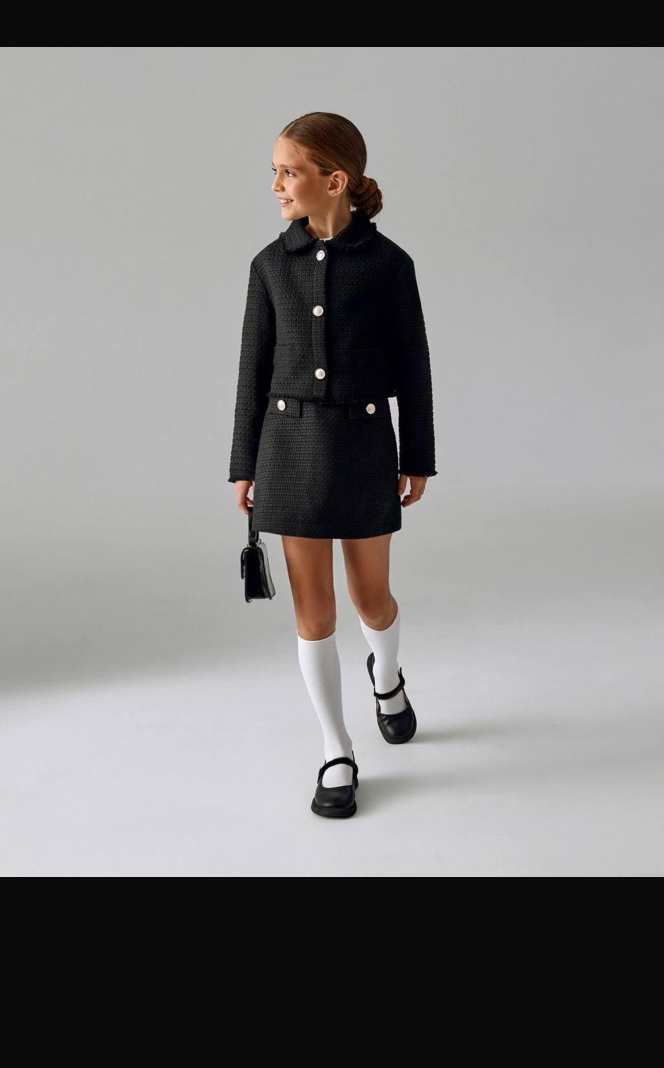 Elegantni kompletic suknja i košulja